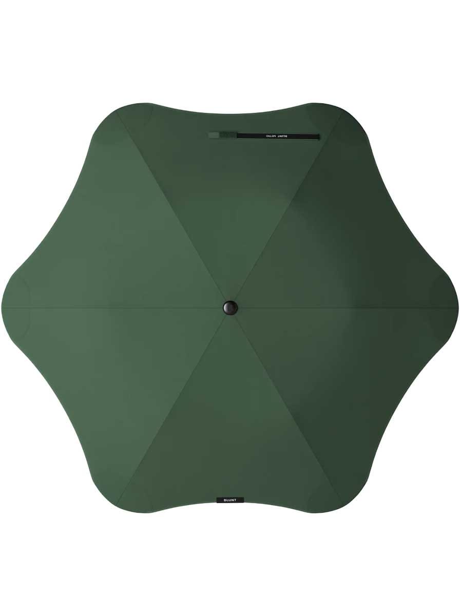 Blunt Umbrellas Blunt - Metro Collapsible Forest Green Umbrella