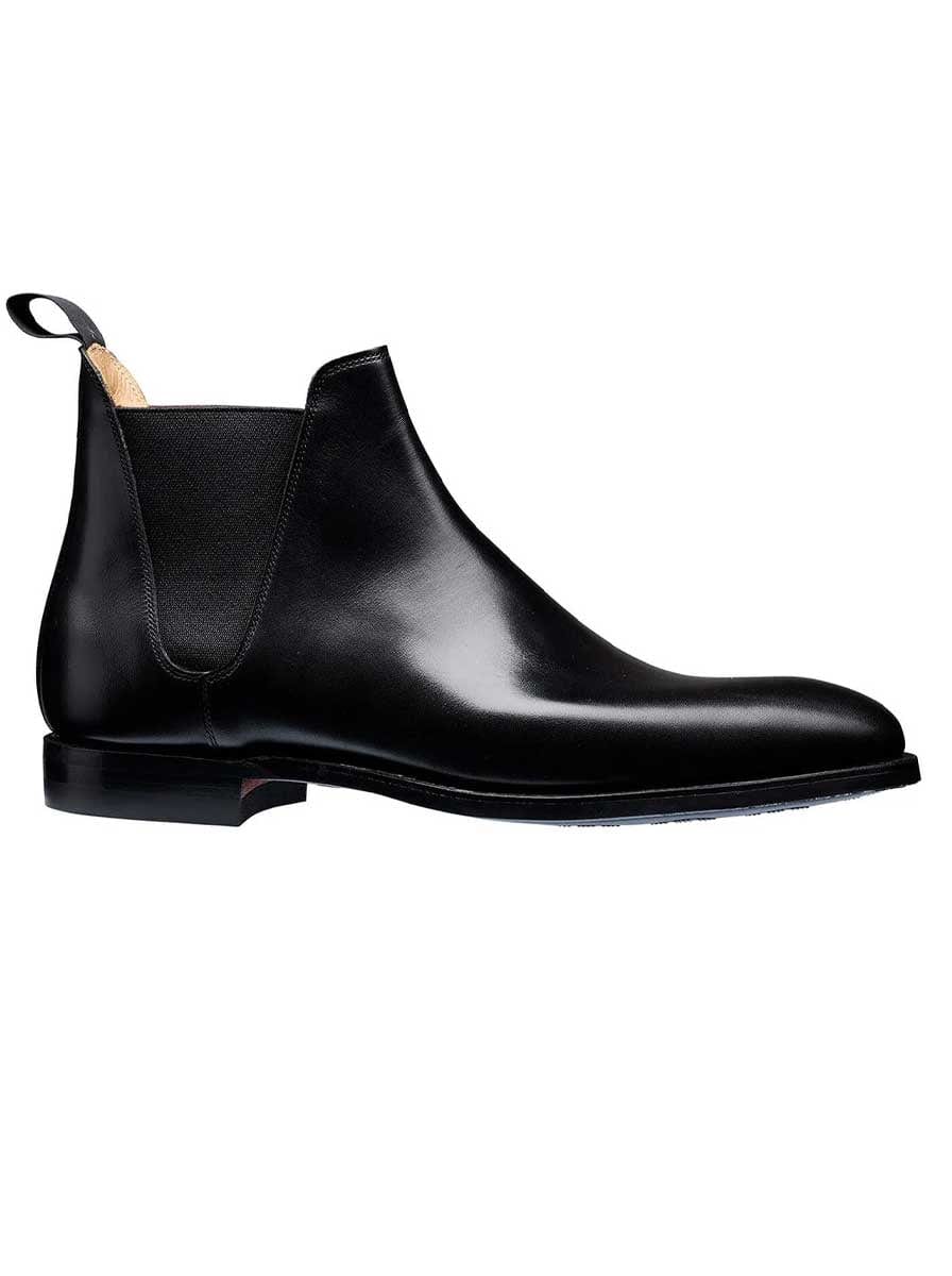 Crockett & Jones - Chelsea 8 Black Calf Boot