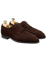 Crockett & Jones - Hardwick Dark Brown Suede Shoe