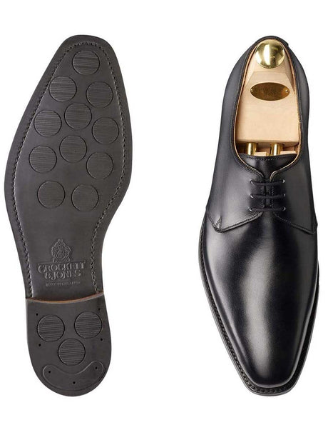 Crockett & Jones - Highbury Black Lace Up Shoe