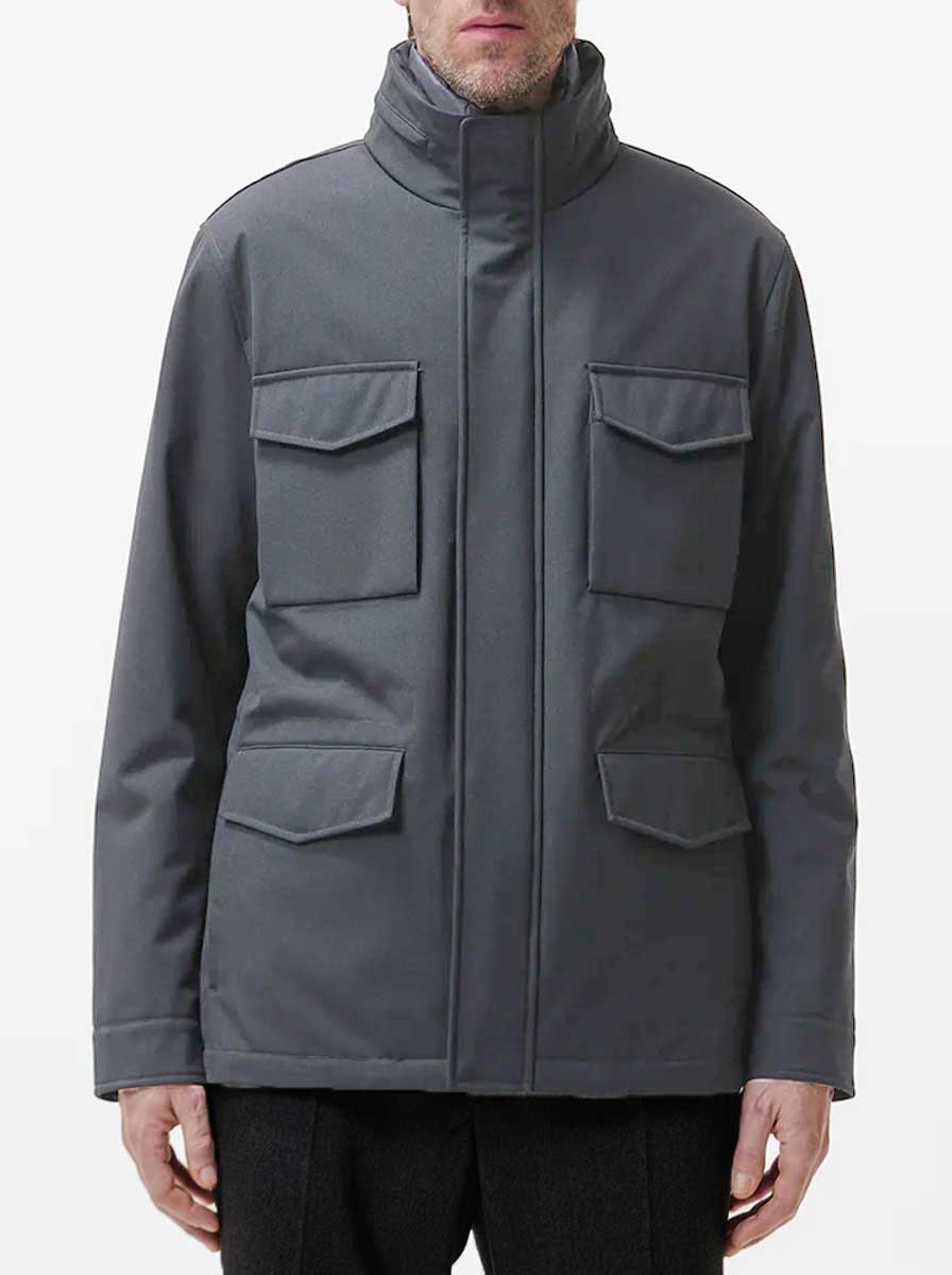 Duno Coats Duno - Fender Technical 3-Layer Grey Field Jacket