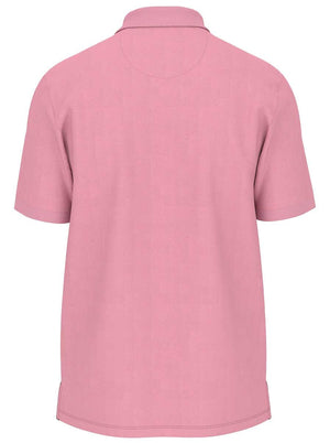 Fynch Hatton - Premium Cotton Pink Polo Shirt