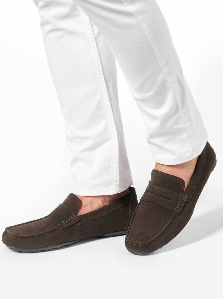 Geox - Kosmopolis Brown Suede Loafer