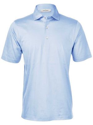 Gran Sasso - Mercerised Cotton Sky Polo Shirt