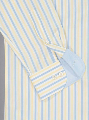 Paul & Shark - Multi Stripe Cotton Yellow Shirt