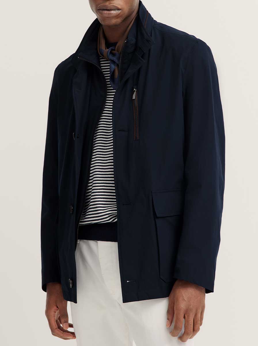 Bugatti - Rain Series Waterproof Navy Jacket