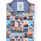 A Fish Named Fred Shirts A Fish Named Fred - Brazil Poster Print Print Short Sleeve Shirt