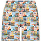 A Fish Named Fred Shorts A Fish Named Fred - Brazil Posters Print Swimming Shorts