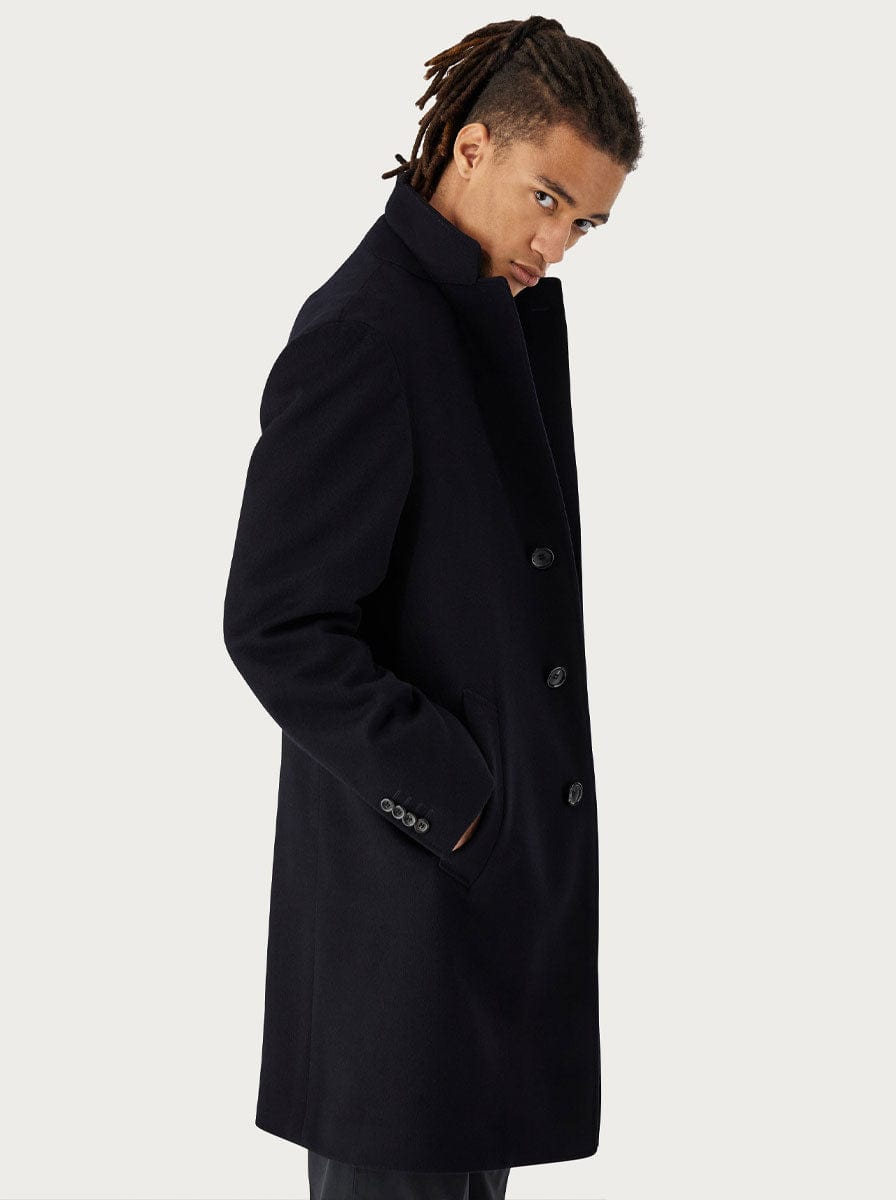 Men's wool hot sale cashmere overcoat