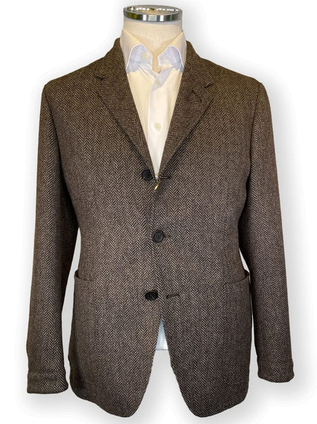 Canali Jacket/Blazer Canali - Herringbone Unstructered Jacket