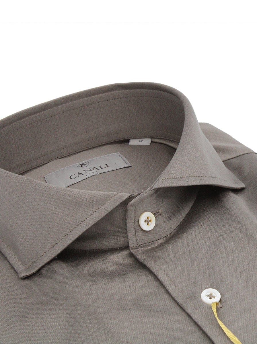 Canali Shirts Canali - Cotton Jersey Shirt