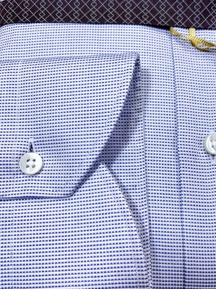 Canali Shirts Canali - Impeccabile Cotton Basket Weave Shirt