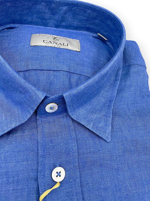 Canali Shirts Canali - Linen Button Under Shirt