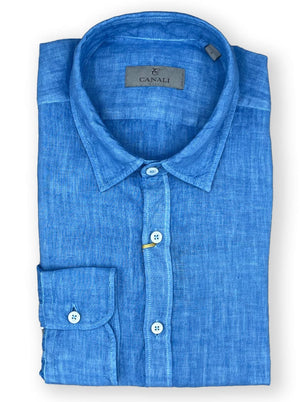 Canali Shirts Canali - Linen Shirt