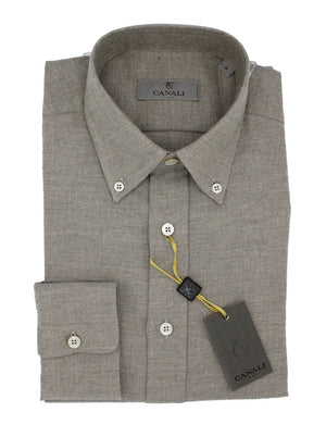 Canali Shirts Canali - Soft Brushed Cotton Shirt