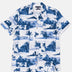 Colours & Sons Shirts Colours & Sons - Palm Print Resort Shirt