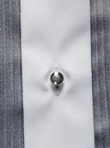 Eton Dress Shirts Eton - Grey Plissé Dress Shirt