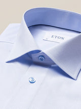Eton Shirts Eton -  Basket Weave Twill Shirt