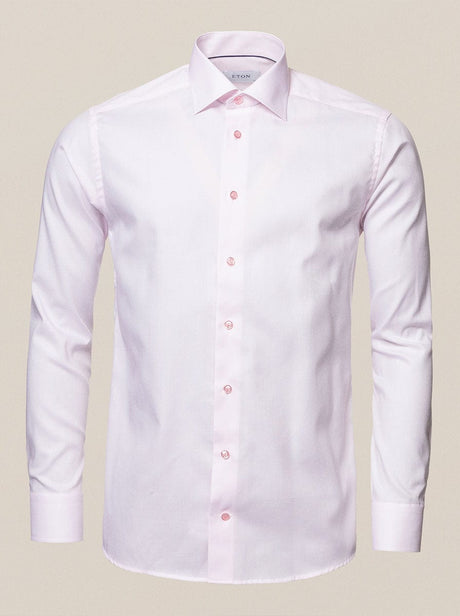 Eton Shirts Eton -  Basket Weave Twill Shirt