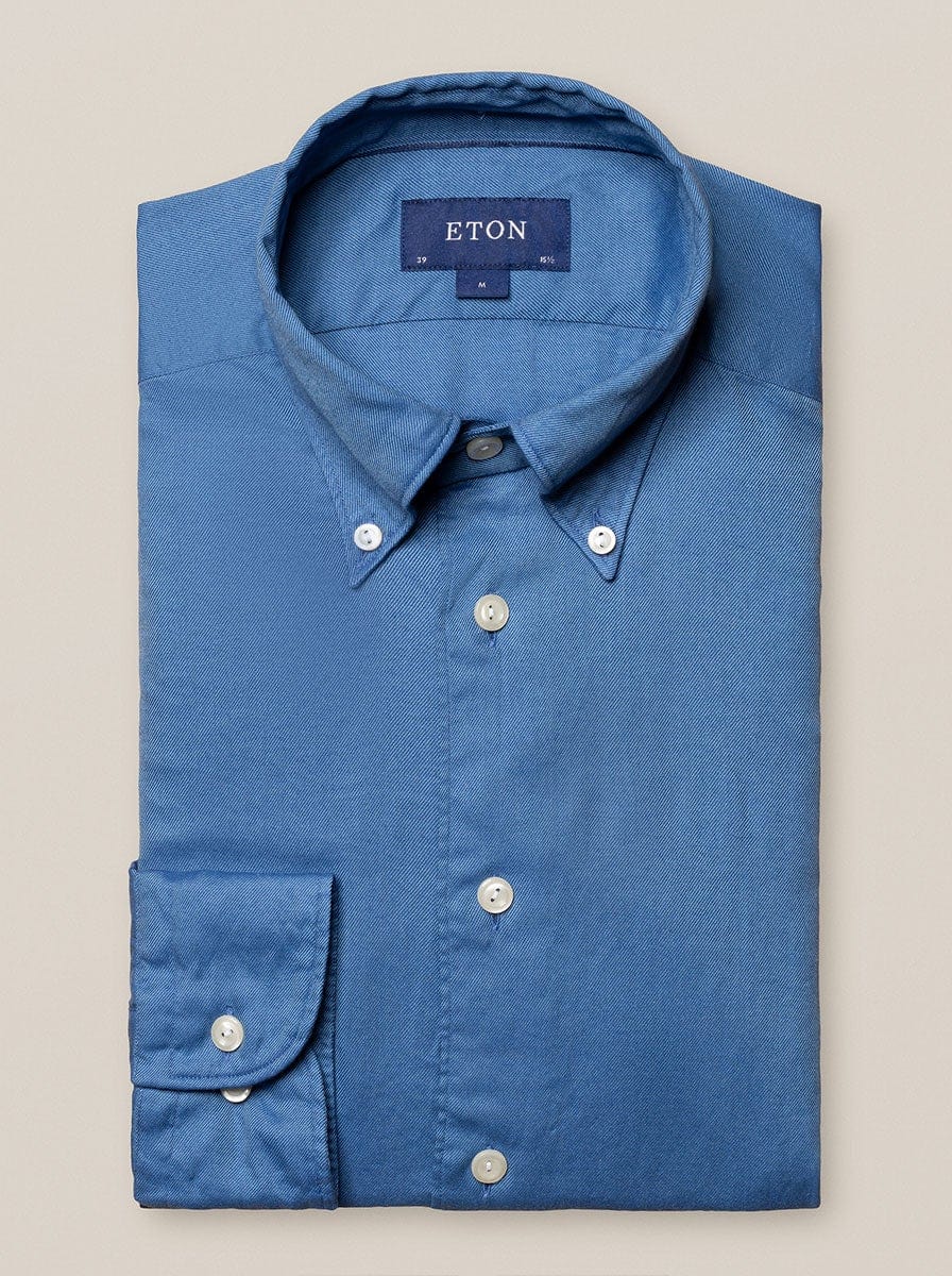 Eton Shirts Eton - Cotton/Tencel Button Down Shirt
