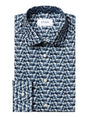 Eton Shirts Eton - Fine Twill Shirt - Glass Print