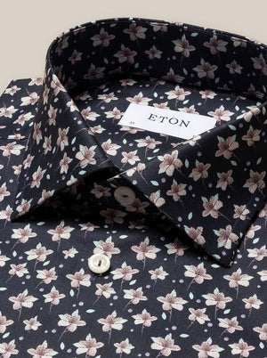 Eton Shirts Eton -  Floral Print Shirt