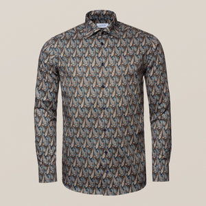 Eton Shirts Eton - Paisley Print Cut Away Shirt