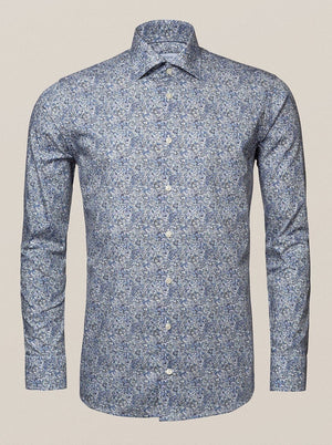 Eton Shirts Eton - Scandinavian Paisley Print Shirt