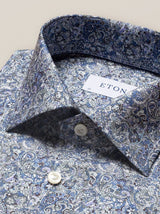 Eton Shirts Eton - Scandinavian Paisley Print Shirt