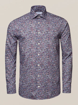 Eton Shirts Eton - Scandinavian Paisley Print Shirt