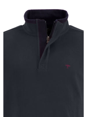 Fynch Hatton Knitwear & Jumpers Fynch Hatton - Half Zip Sweatshirt