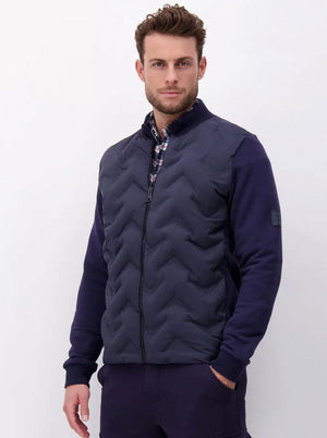 Fynch Hatton Knitwear & Jumpers Fynch Hatton - Quilted Hybrid Jacket