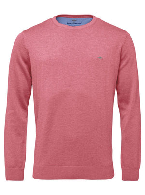 Fynch Hatton Knitwear & Jumpers Fynch Hatton - Summer Cotton Crew Neck Jumper