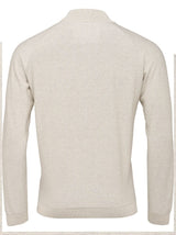 Fynch Hatton Knitwear & Jumpers Fynch Hatton - Superfine Cotton 1/2 Zip Sweater