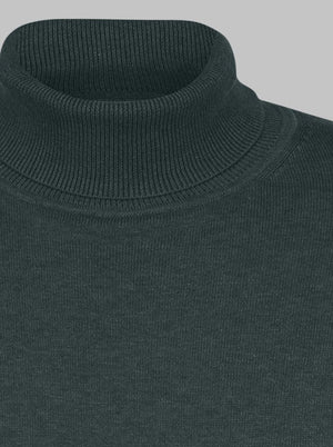 Fynch Hatton Knitwear & Jumpers Fynch Hatton - Superfine Cotton Roll Neck Jumper