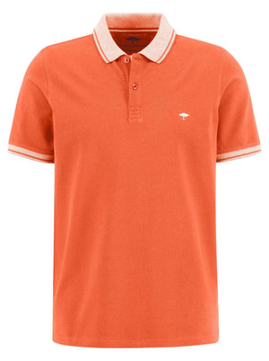 Fynch Hatton Polo & T-Shirts Fynch Hatton - Sporty Polo w/ Contrast Trip