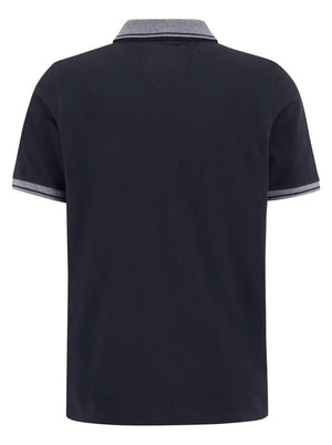 Fynch Hatton Polo & T-Shirts Fynch Hatton - Sporty Polo w/ Contrast Trip