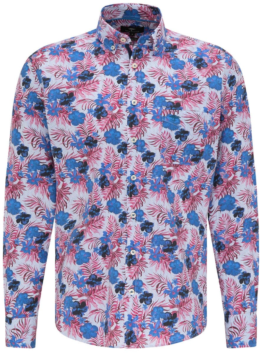 Fynch Hatton Shirts Fynch Hatton - Casual Fit Floral Print Shirt