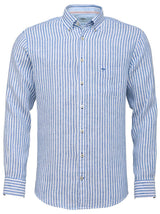 Fynch Hatton Shirts Fynch Hatton - Casual Fit Linen Stripe Shirt