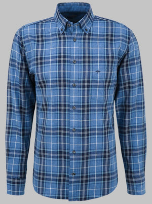 Fynch Hatton Shirts Fynch Hatton - Checked Flannel Shirt