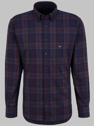 Fynch Hatton Shirts Fynch Hatton - Checked Flannel Shirt