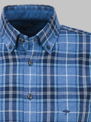 Fynch Hatton Shirts Fynch Hatton - Checked Flannel Shirt