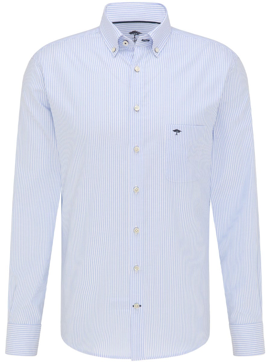 Fynch Hatton Shirts Fynch Hatton - Cotton Stripe Oxford Shirt