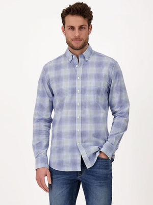 Fynch Hatton Shirts Fynch Hatton - Cotton Summer Check Shirt