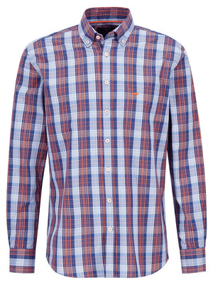 Fynch Hatton Shirts Fynch Hatton - Cotton Summer Multi Check Shirt