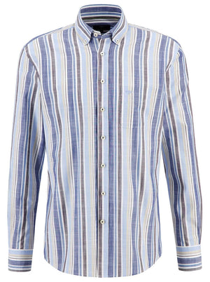 Fynch Hatton Shirts Fynch Hatton - Cotton Summer Stripe Shirt