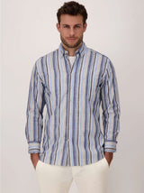 Fynch Hatton Shirts Fynch Hatton - Cotton Summer Stripe Shirt