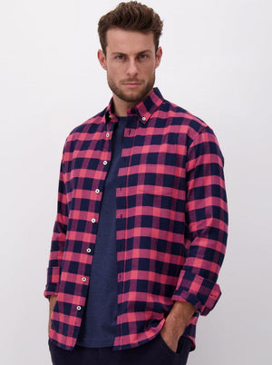 Fynch Hatton Shirts Fynch Hatton - Flannel Check Shirt