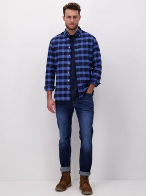 Fynch Hatton Shirts Fynch Hatton - Flannel Check Shirt