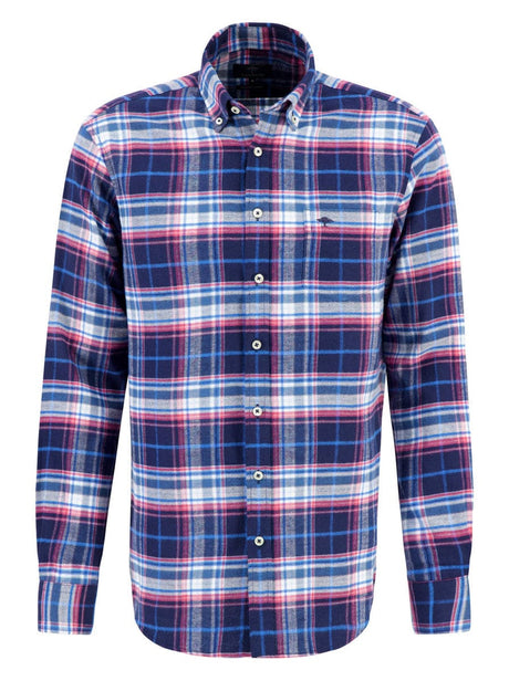 Fynch Hatton Shirts Fynch Hatton - Flannel Multi Check Shirt